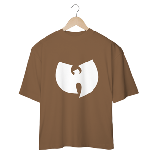 Nome do produtoCamiseta de Malha Oversized Wu Tang Clan Logo Branco
