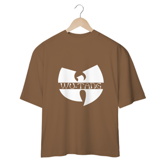 Nome do produtoCamiseta de Malha Oversized Wu Tang Clan Logo-Nome Branco