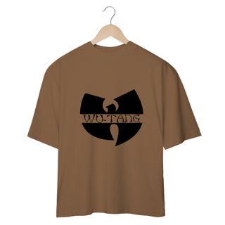 Nome do produtoCamiseta de Malha Oversized Wu Tang Clan Logo-Nome Preto