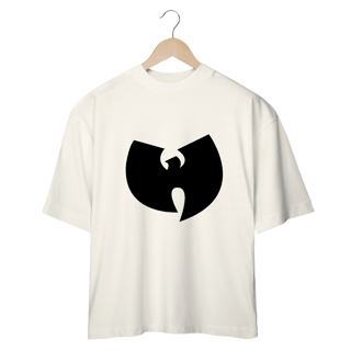 Nome do produtoCamiseta de Malha Oversized Wu Tang Clan Logo Preto