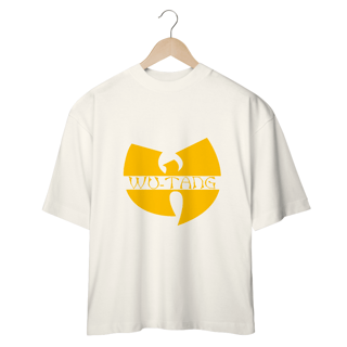 Nome do produtoCamiseta de Malha Oversized Wu Tang Clan Logo-Nome Amarelo