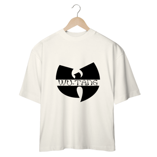 Nome do produtoCamiseta de Malha Oversized Wu Tang Clan Logo-Nome Preto