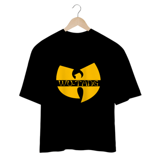 Nome do produtoCamiseta de Malha Oversized Wu Tang Clan Logo-Nome Amarelo