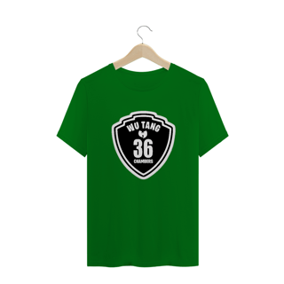 Nome do produtoCamiseta de Malha Quality Wu Tang Clan Escudo 36 Chambers