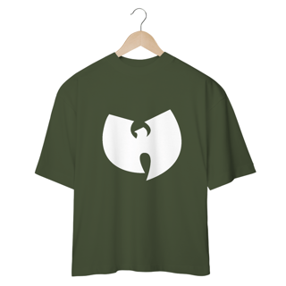 Nome do produtoCamiseta de Malha Oversized Wu Tang Clan Logo Branco