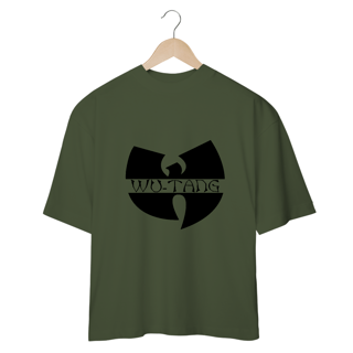 Nome do produtoCamiseta de Malha Oversized Wu Tang Clan Logo-Nome Preto