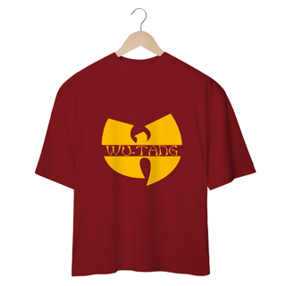 Nome do produtoCamiseta de Malha Oversized Wu Tang Clan Logo-Nome Amarelo