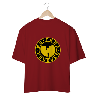 Nome do produtoCamiseta de Malha Oversized Wu Tang Clan Carimbo Forever