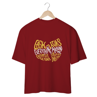 Nome do produtoCamiseta de Malha Oversized Wu Tang Wu Tang Cash Rules