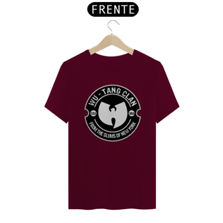 Nome do produtoCamiseta de Malha Quality Wu Tang Clan Brasão Slums