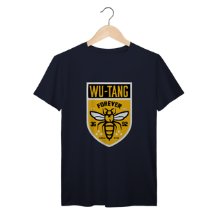 Nome do produtoCamiseta de Malha Prime Wu Tang Clan Escudo Bees