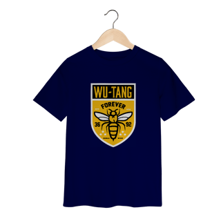 Nome do produtoCamiseta Infantil Wu Tang Clan Escudo Bees