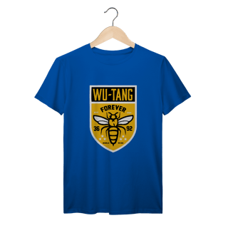 Nome do produtoCamiseta de Malha Prime Wu Tang Clan Escudo Bees