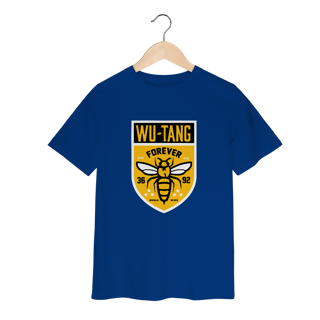 Nome do produtoCamiseta Infantil Wu Tang Clan Escudo Bees