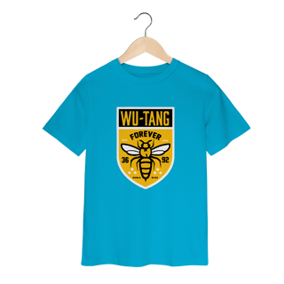Nome do produtoCamiseta Infantil Wu Tang Clan Escudo Bees