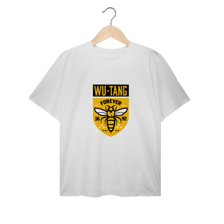 Nome do produtoCamiseta de Malha PLUS SIZE Wu Tang Clan Escudo Bees