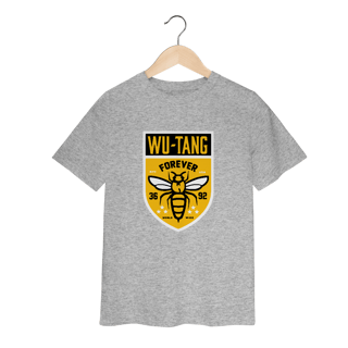 Nome do produtoCamiseta Infantil Wu Tang Clan Escudo Bees