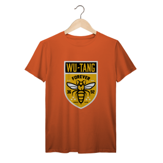Nome do produtoCamiseta de Malha Prime Wu Tang Clan Escudo Bees