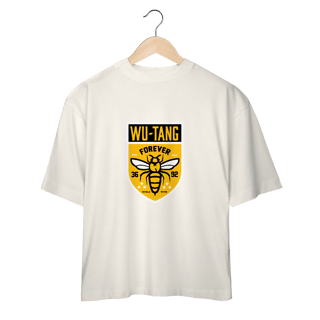 Nome do produtoCamiseta de Malha Oversized Wu Tang Clan Escudo Bees