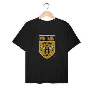Nome do produtoCamiseta de Malha PLUS SIZE Wu Tang Clan Escudo Bees