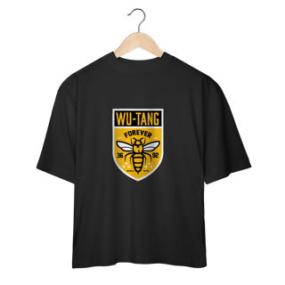 Nome do produtoCamiseta de Malha Oversized Wu Tang Clan Escudo Bees