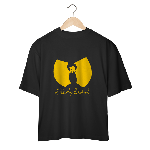 Camiseta de Malha Oversized Wu Tang Clan ODB Signature