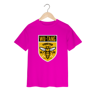 Nome do produtoCamiseta Infantil Wu Tang Clan Escudo Bees