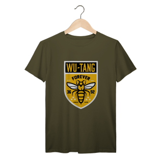 Nome do produtoCamiseta de Malha Prime Wu Tang Clan Escudo Bees