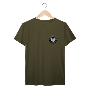 Nome do produtoCamiseta de Malha Prime Wu Tang Clan Brasão Slums Frente e Costas