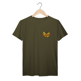 Nome do produtoCamiseta de Malha Prime Wu Tang Logo Draw King Frente e Costas