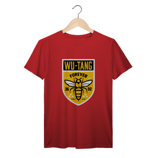 Nome do produtoCamiseta de Malha Prime Wu Tang Clan Escudo Bees