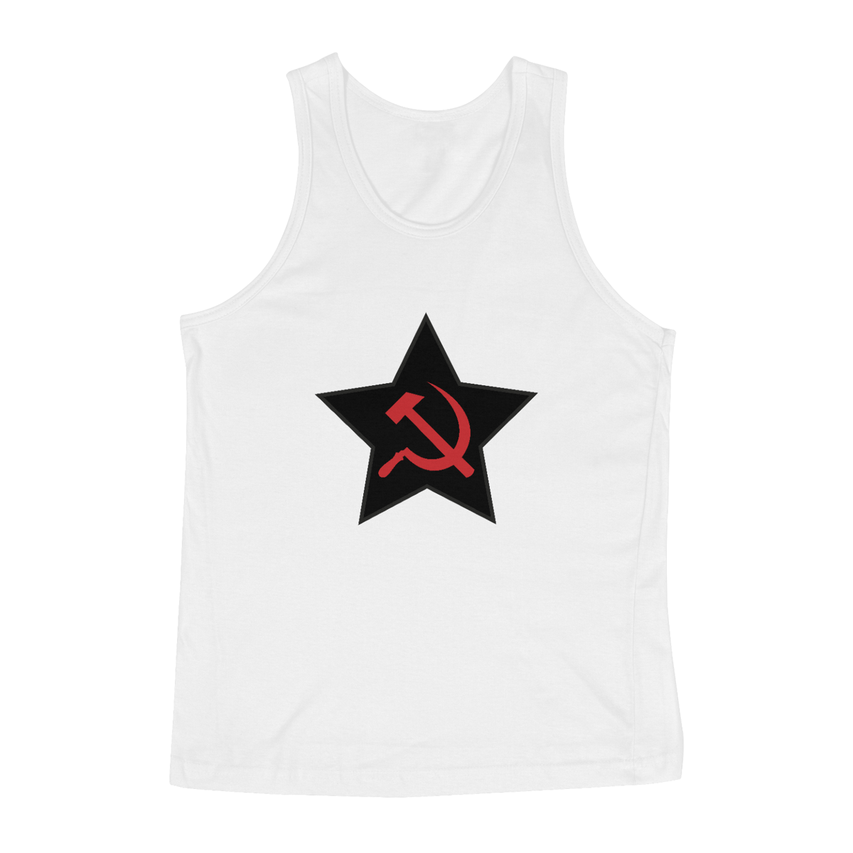 Nome do produto: Regata Comunismo Estrela Preta