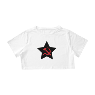 Cropped Comunismo Estrela Preta