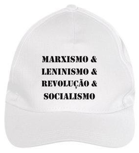Nome do produtoBoné Marxismo & Leninismo & Revolução & Socialismo