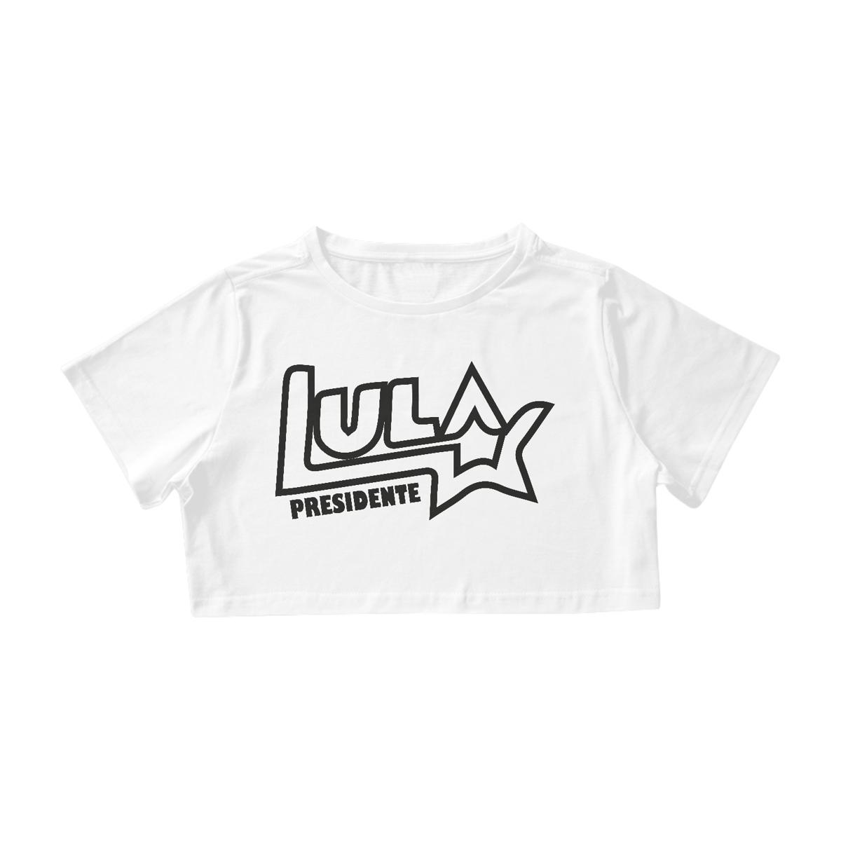 Nome do produto: Cropped Lula Presidente