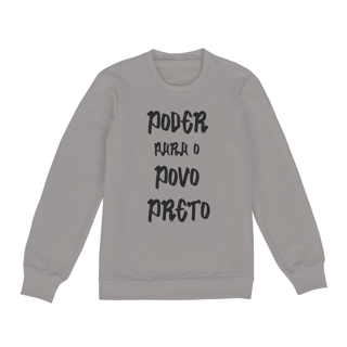 Moletom Fechado Poder para o Povo Preto