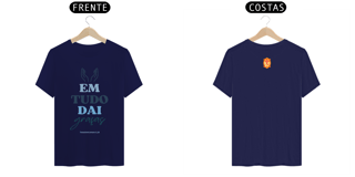Nome do produto CAMISETA EM TUDO DAI GRAÇAS