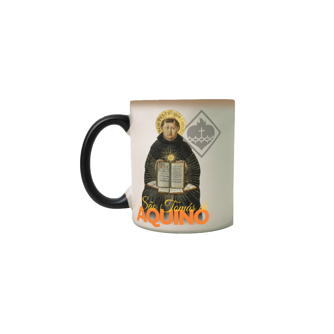 Nome do produto: CANECA MÁGICA SÃO TOMÁS DE AQUINO