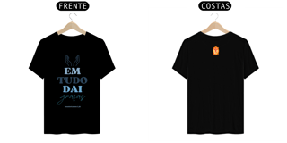 Nome do produto CAMISETA EM TUDO DAI GRAÇAS