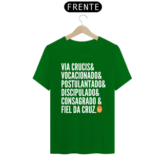 Nome do produto CAMISETA FIEL DA CRUZ SIMPLES