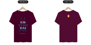 Nome do produto CAMISETA EM TUDO DAI GRAÇAS