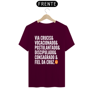 Nome do produto CAMISETA FIEL DA CRUZ SIMPLES