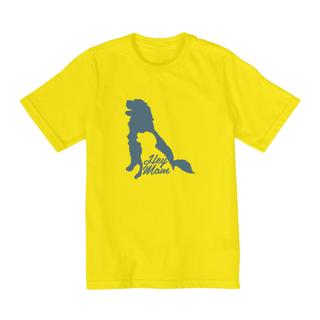 Nome do produto Camiseta Quality 2 a 8 Infantil Estampa Cachorro Hey Mom