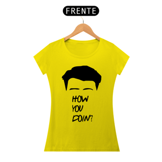 Nome do produto Camiseta Baby Look com Estampa Friends - How You Doing?