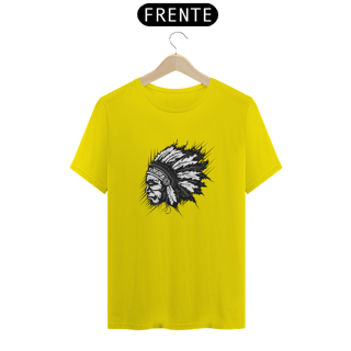 Nome do produto Camiseta Estampada Índio Cacique Arte Desenho Quality