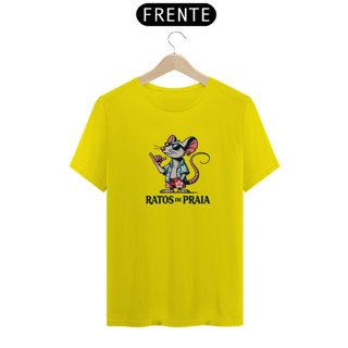 Nome do produto Camiseta Quality Estampa Gesto Shaka Brah Ratos de Praia