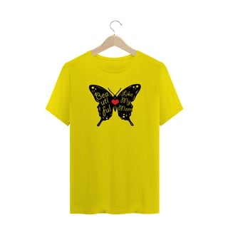 Nome do produto Camiseta Quality Estampa Borboleta Frase - Beautiful Like My Mom