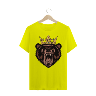 Nome do produto Camiseta Quality Estampa Urso com Coroa