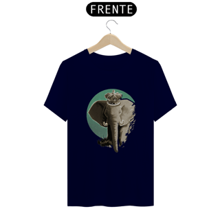 Nome do produto Camiseta Estampada Elephunk - Estampa Rei Elefante África Quality