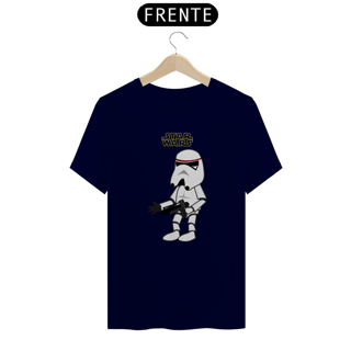 Nome do produto Camiseta Trooper Branco Star Wars Cartoon Estampada Quality Desenho